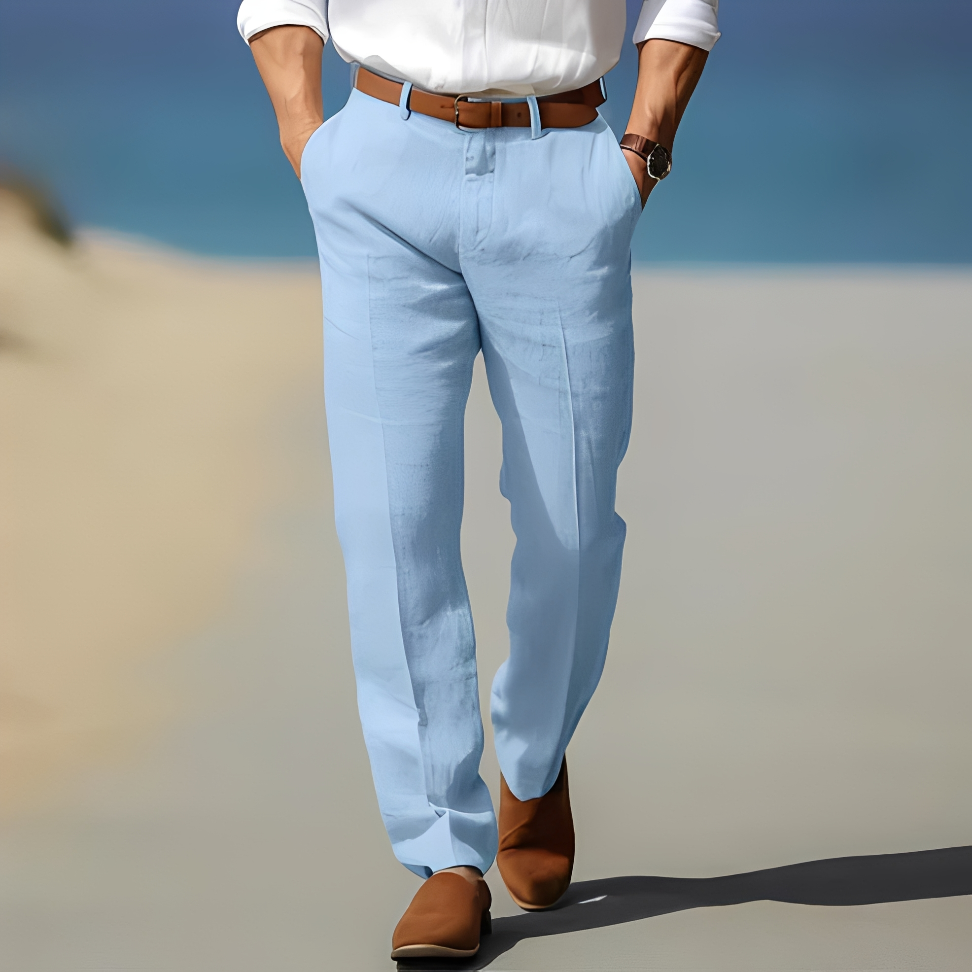 Kyle - Komfortable Herren-Knöchelhose