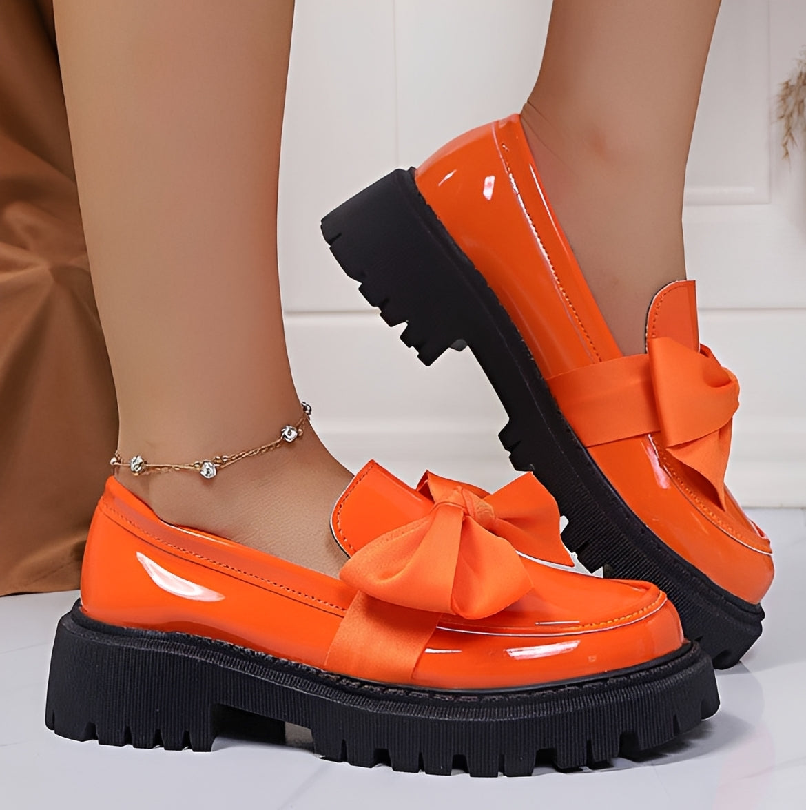 Yasir - Schicke Loafer mit Schleife