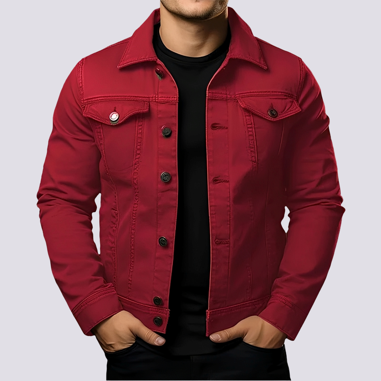 Layton - Freizeit-Jeansjacke für Herren