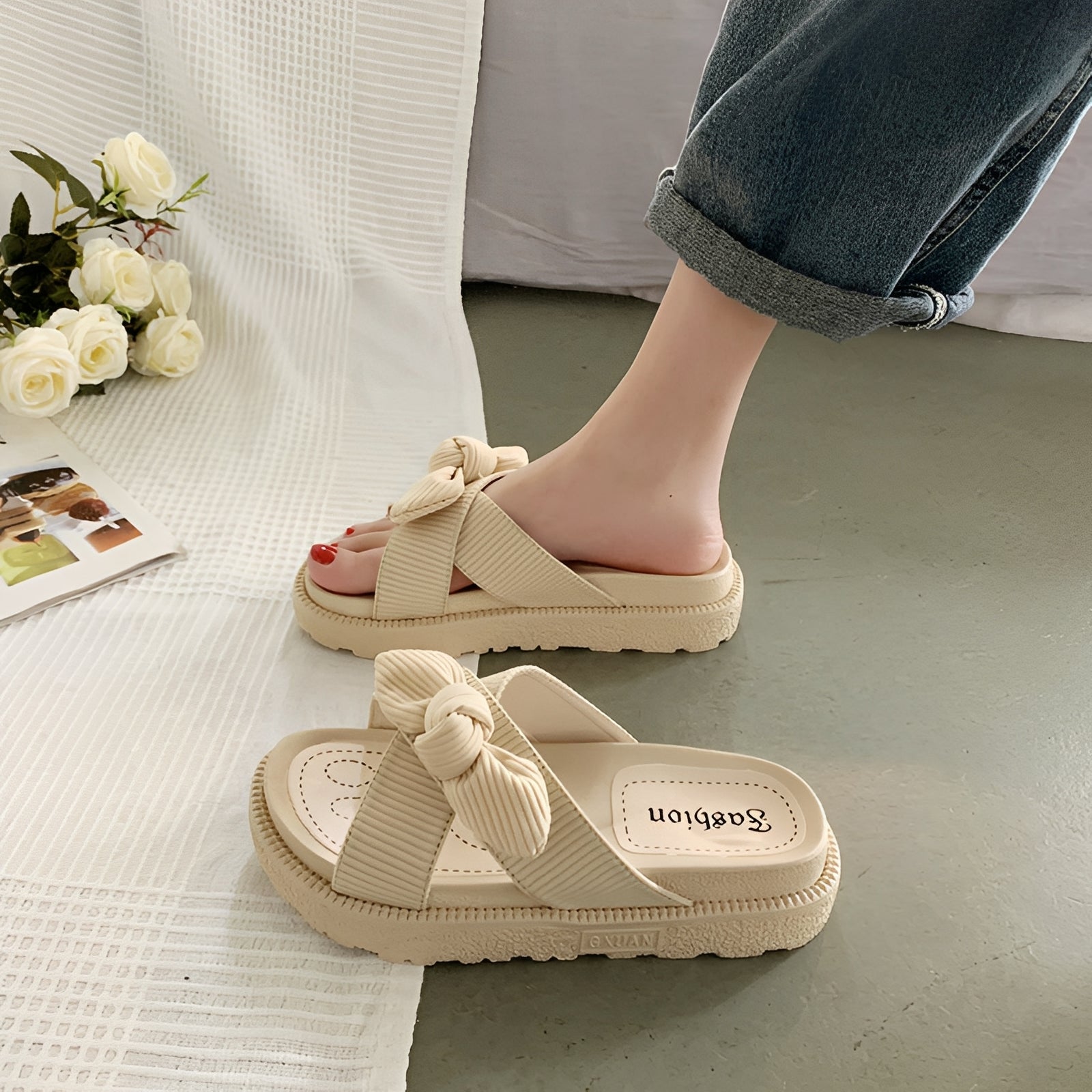 Sammy – Damensandalen – für schicke Spaziergänge