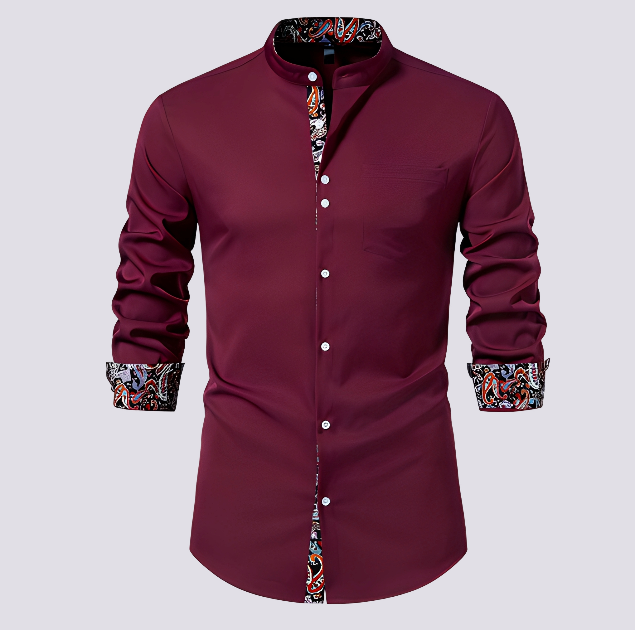 Xander - Elegantes und modernes Herren-Langarmhemd