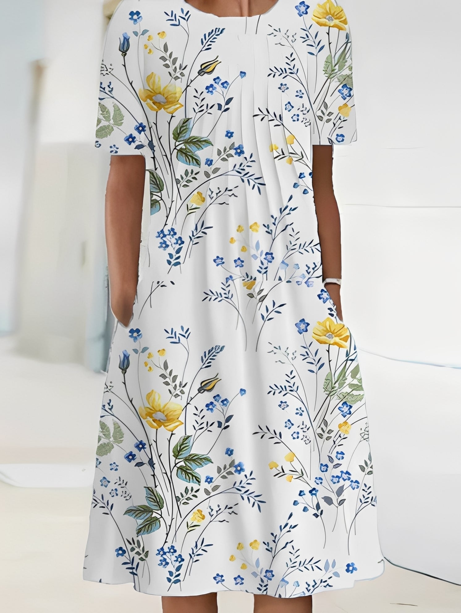 Jodie - Schickes bedrucktes Damenkleid