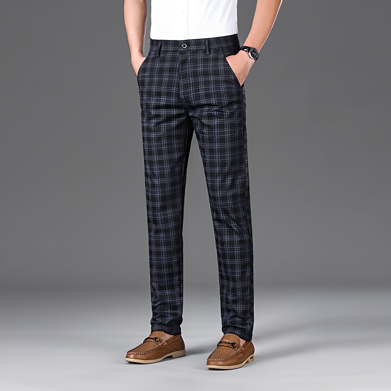 Myers - Bequeme Karierte Hose