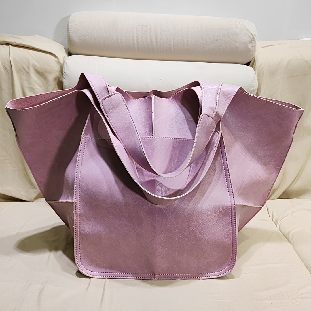 Davina - Große Schultertasche im klassischen Stil