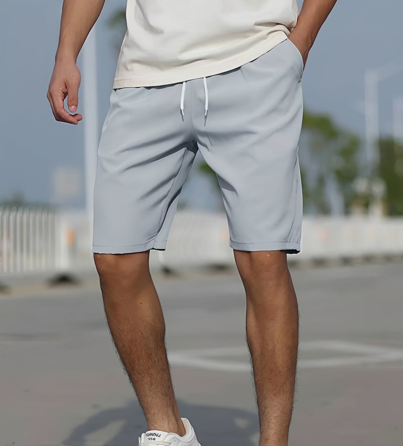 Tristan - Bequeme Shorts mit Zugband für Herren