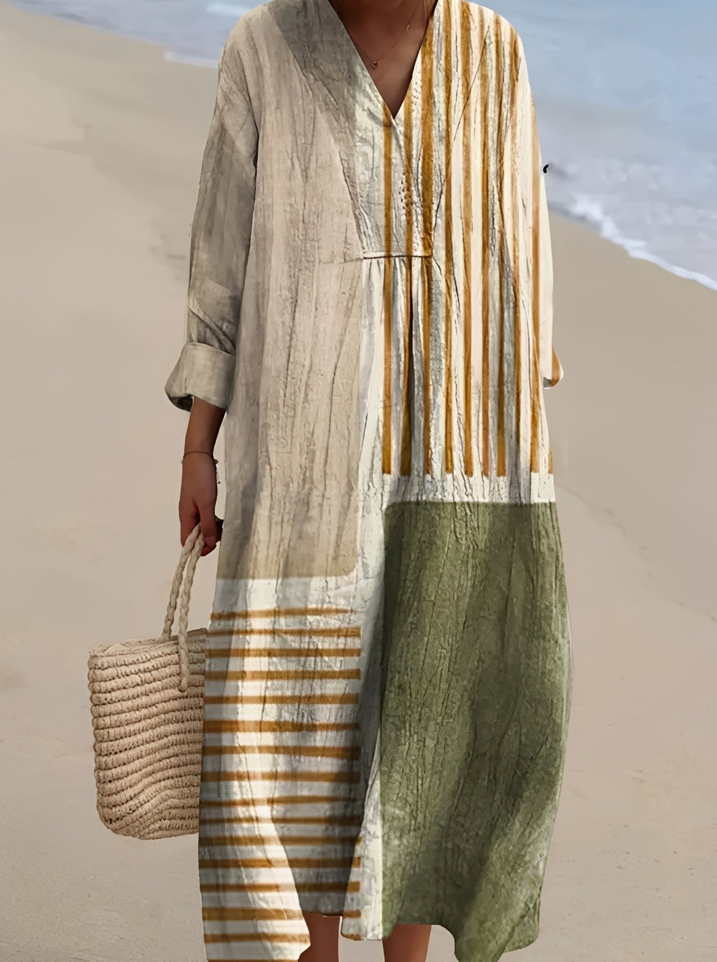 Abigail - Komfortables, locker geschnittenes Damenkleid