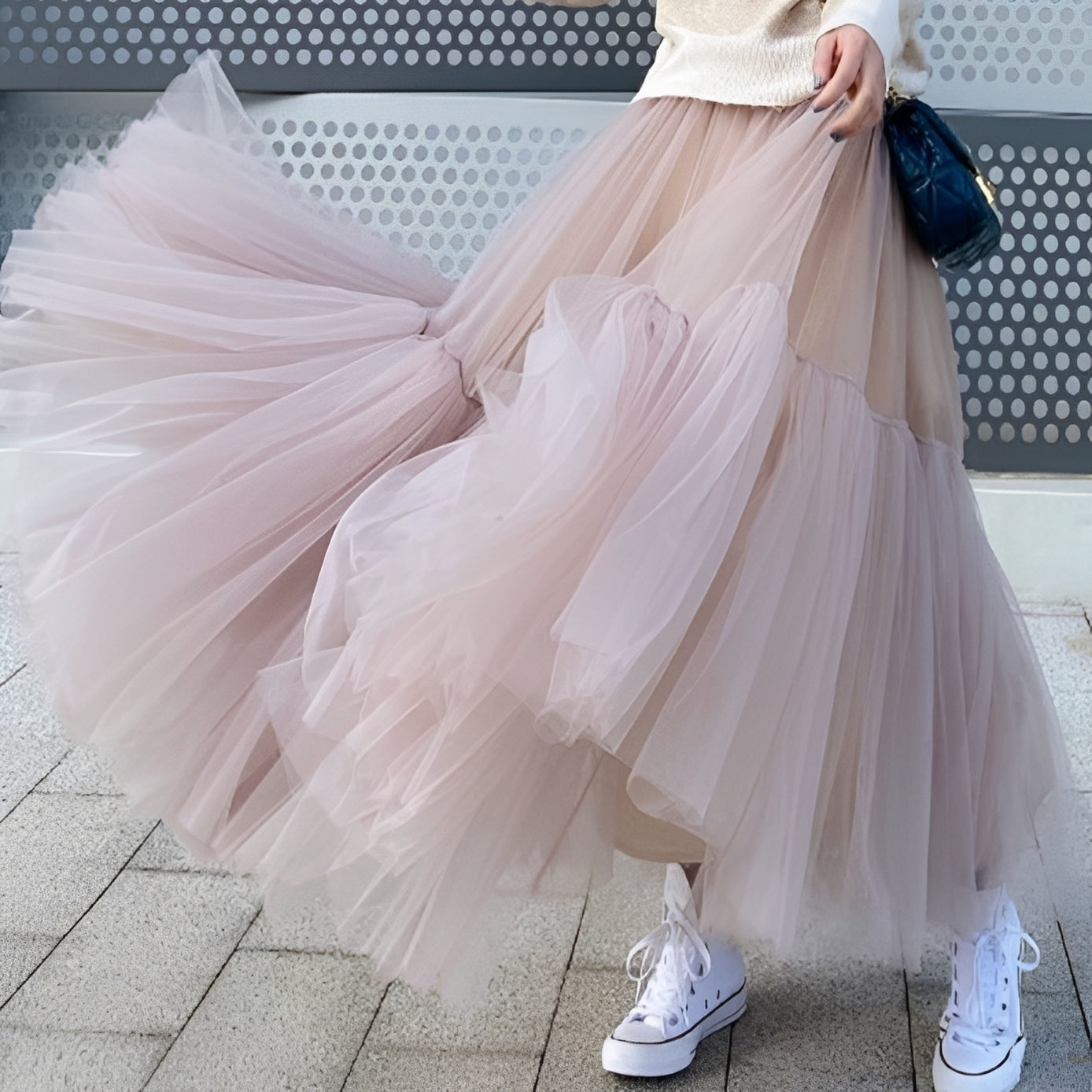 Madeline - Eleganter Damenrock mit Rüschen