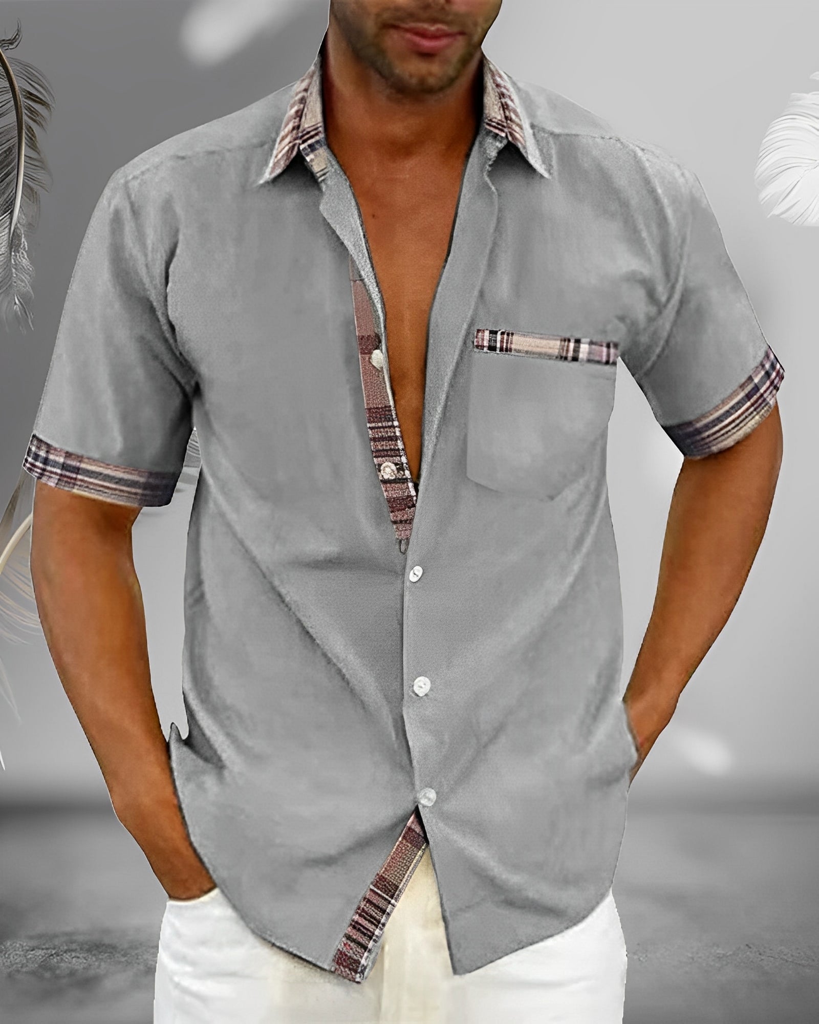 Theo – Herren-Kurzarm-Shirt