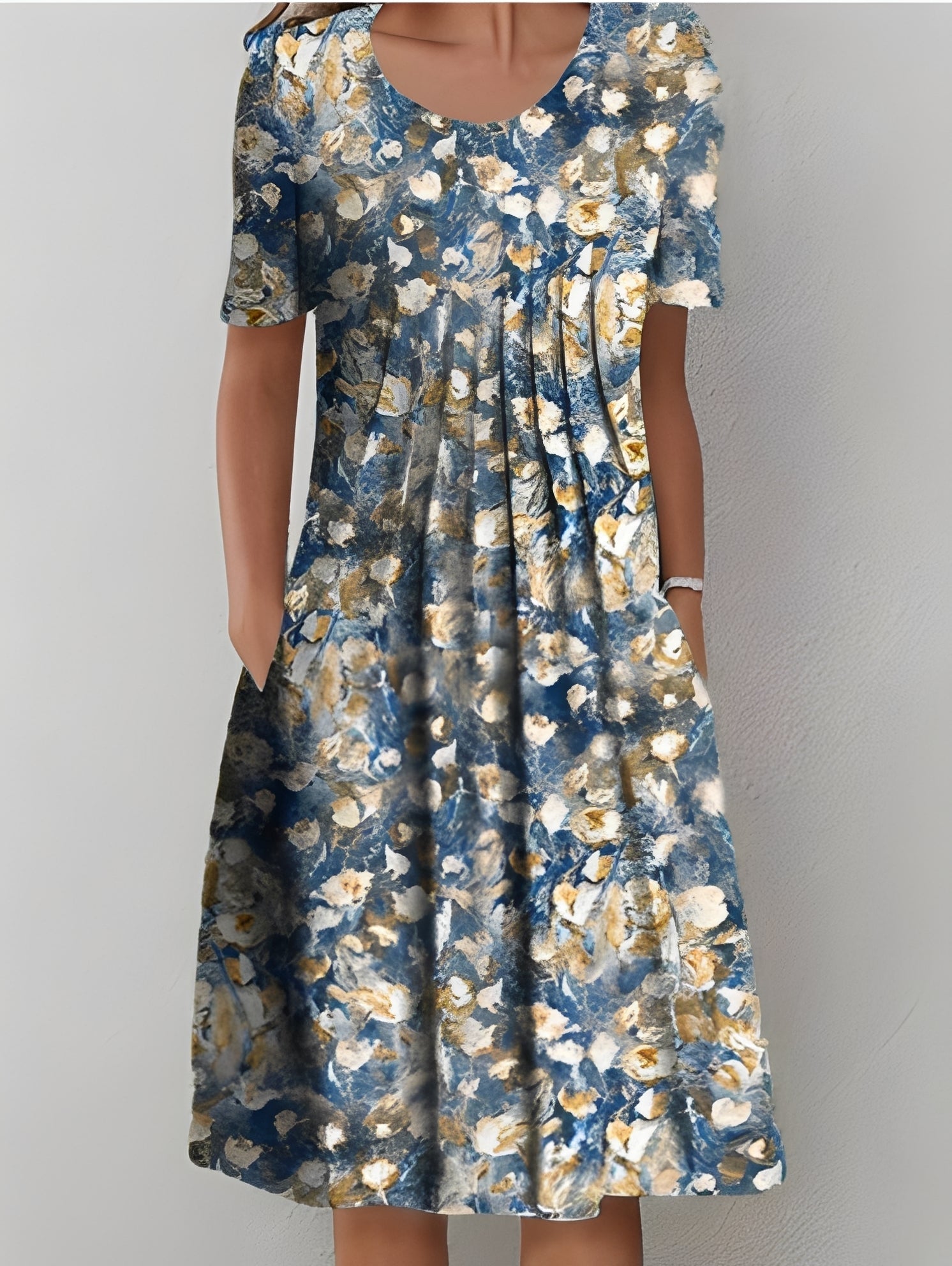 Jodie - Schickes bedrucktes Damenkleid