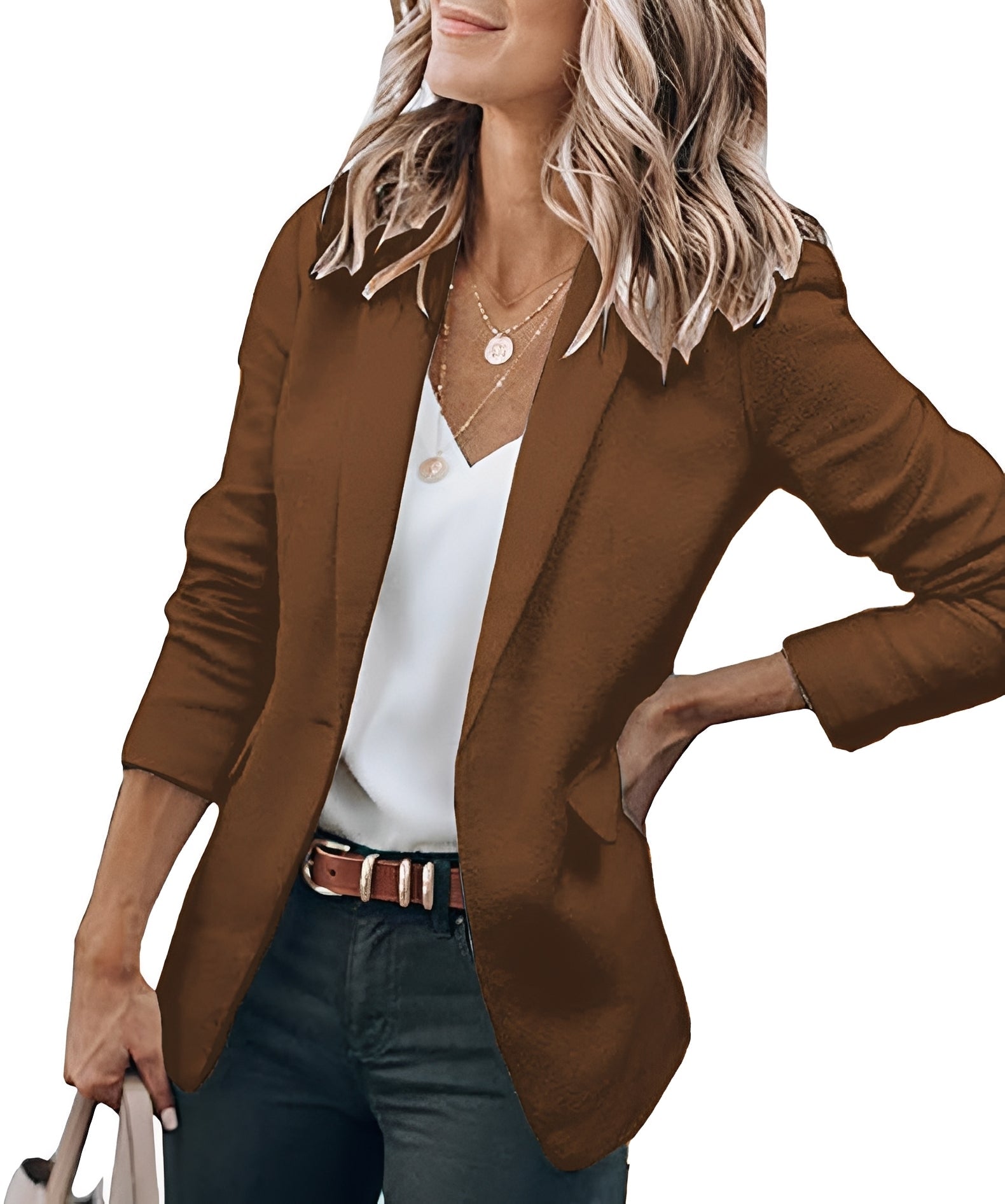 Fannia - Damenblazer mit stilvollem Einreiher-Design