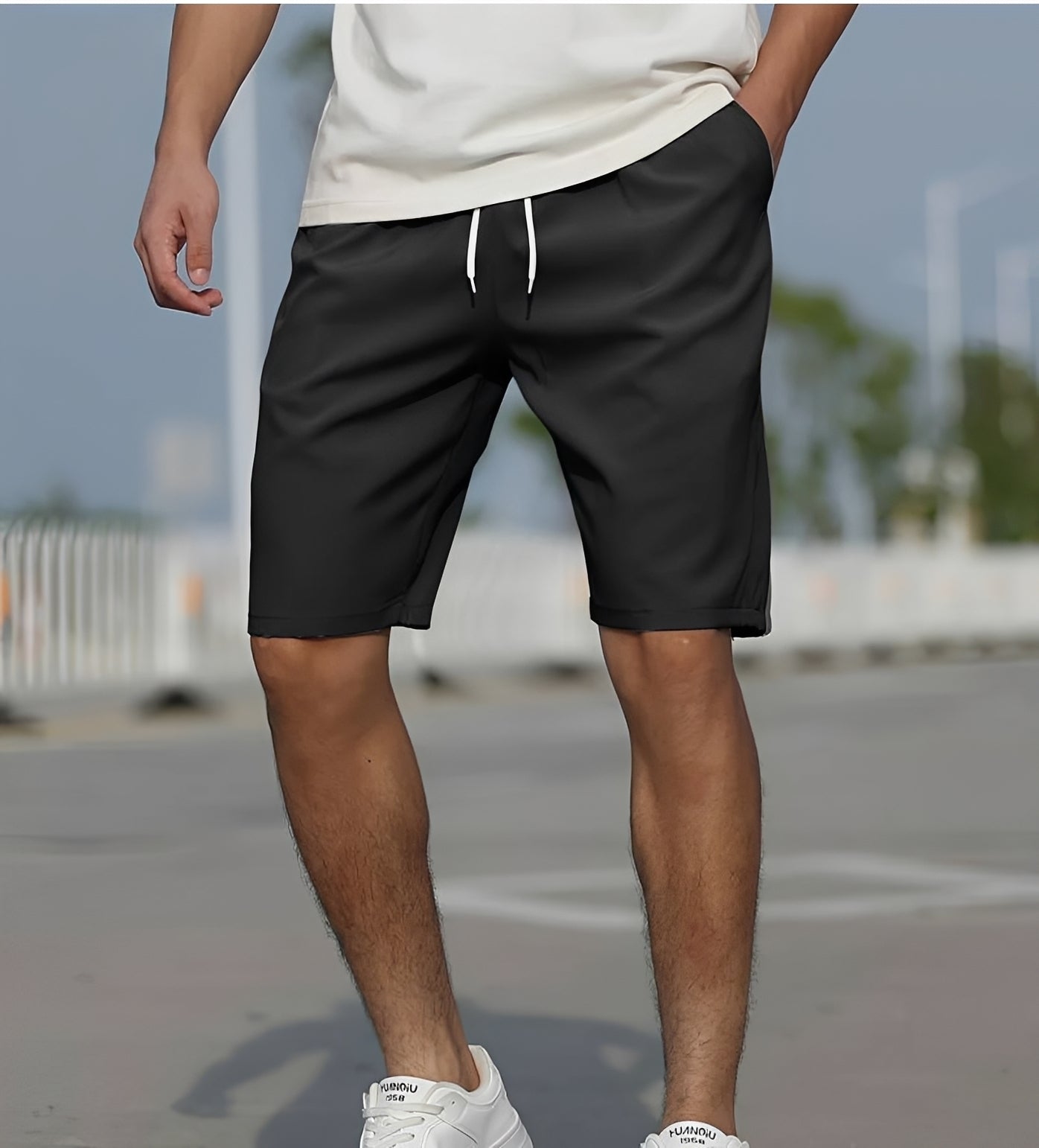 Tristan - Bequeme Shorts mit Zugband für Herren