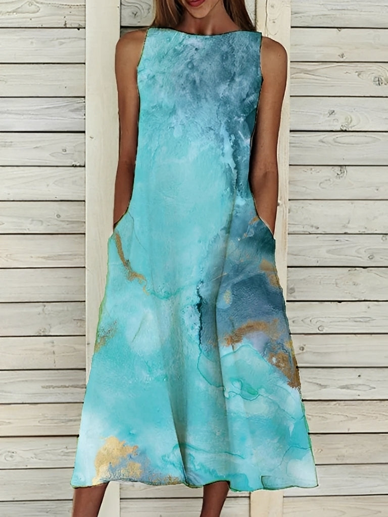 Josephine - Elegantes Damenkleid mit Blumenmuster