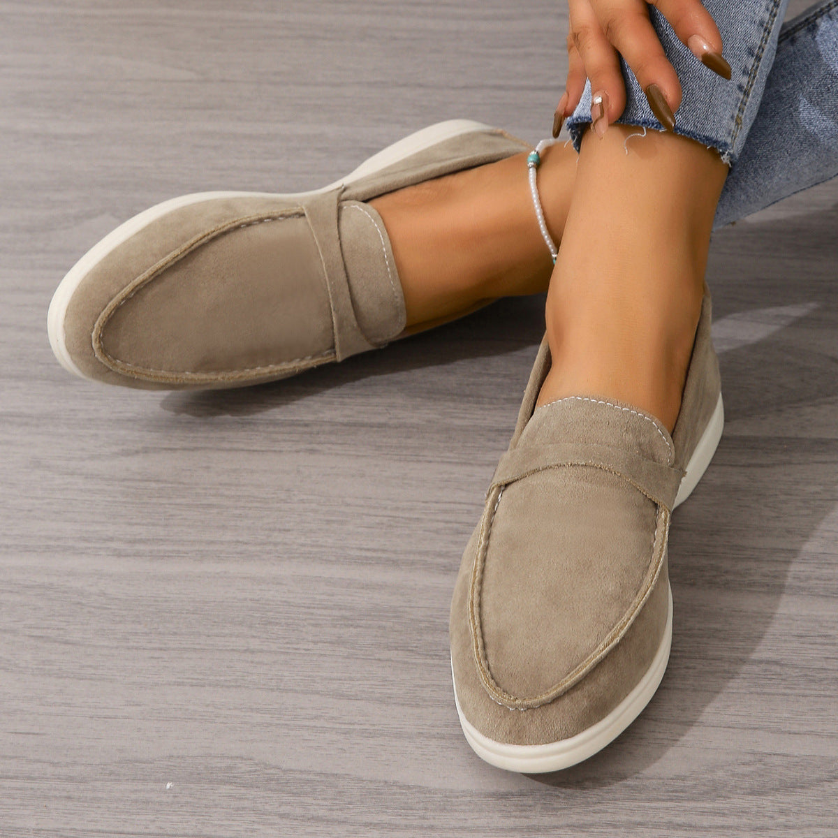 Rory - Komfortable flache Slipper