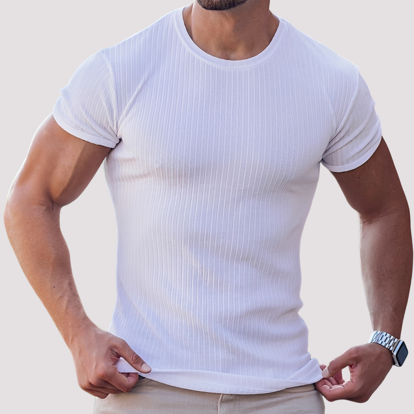 Jack - Dehnbare Slim-Fit-T-Shirts