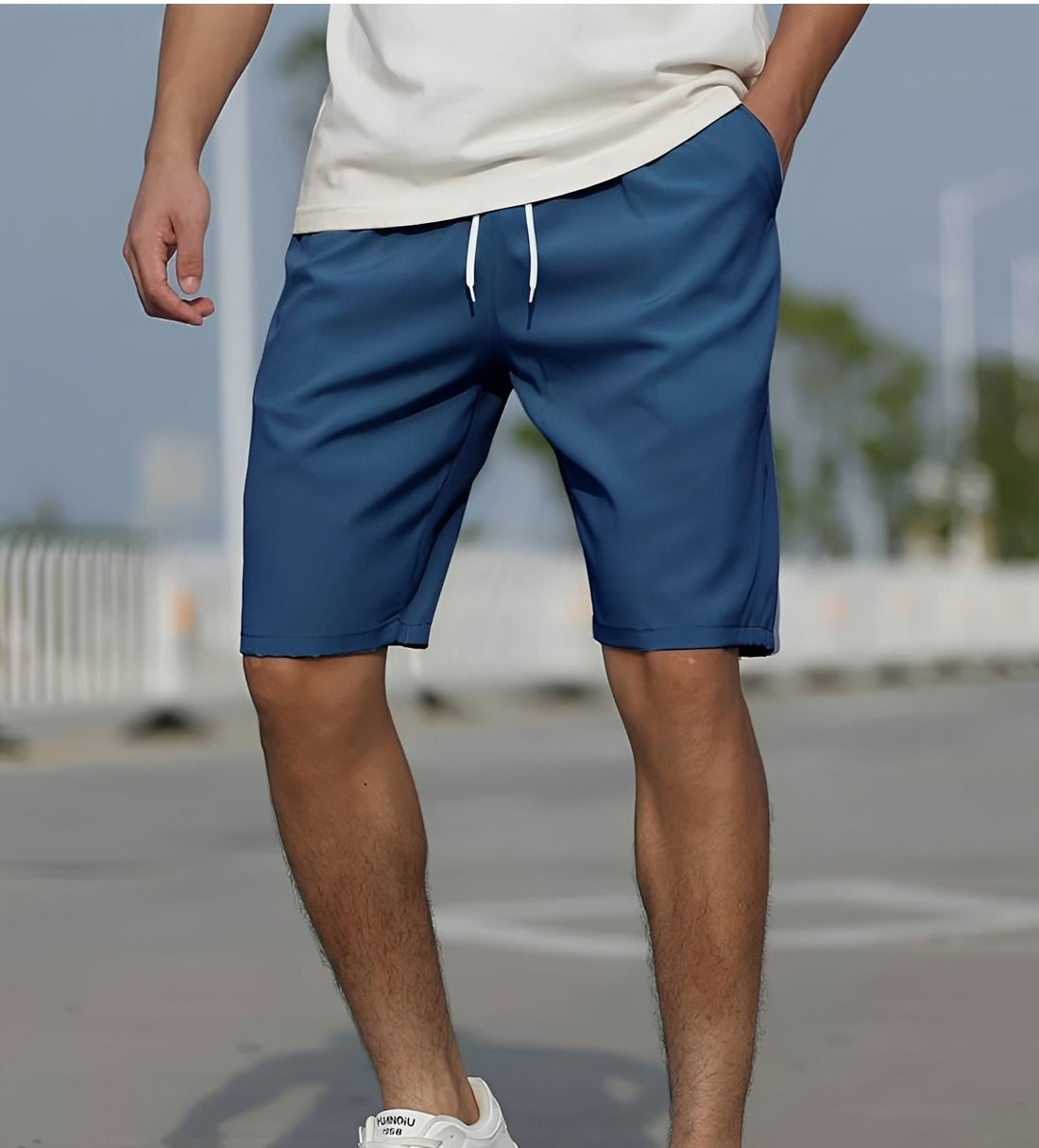 Tristan - Bequeme Shorts mit Zugband für Herren