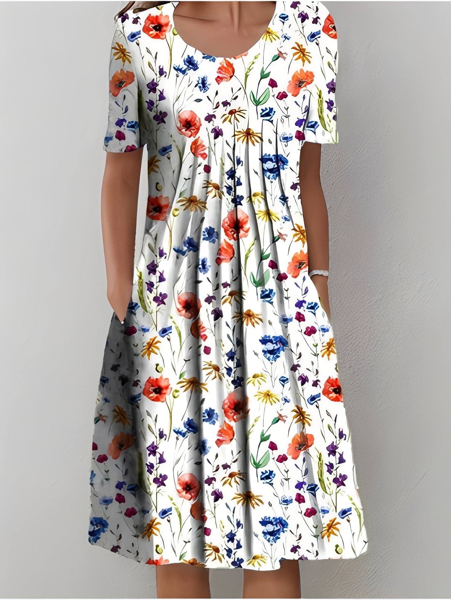 Jodie - Schickes bedrucktes Damenkleid