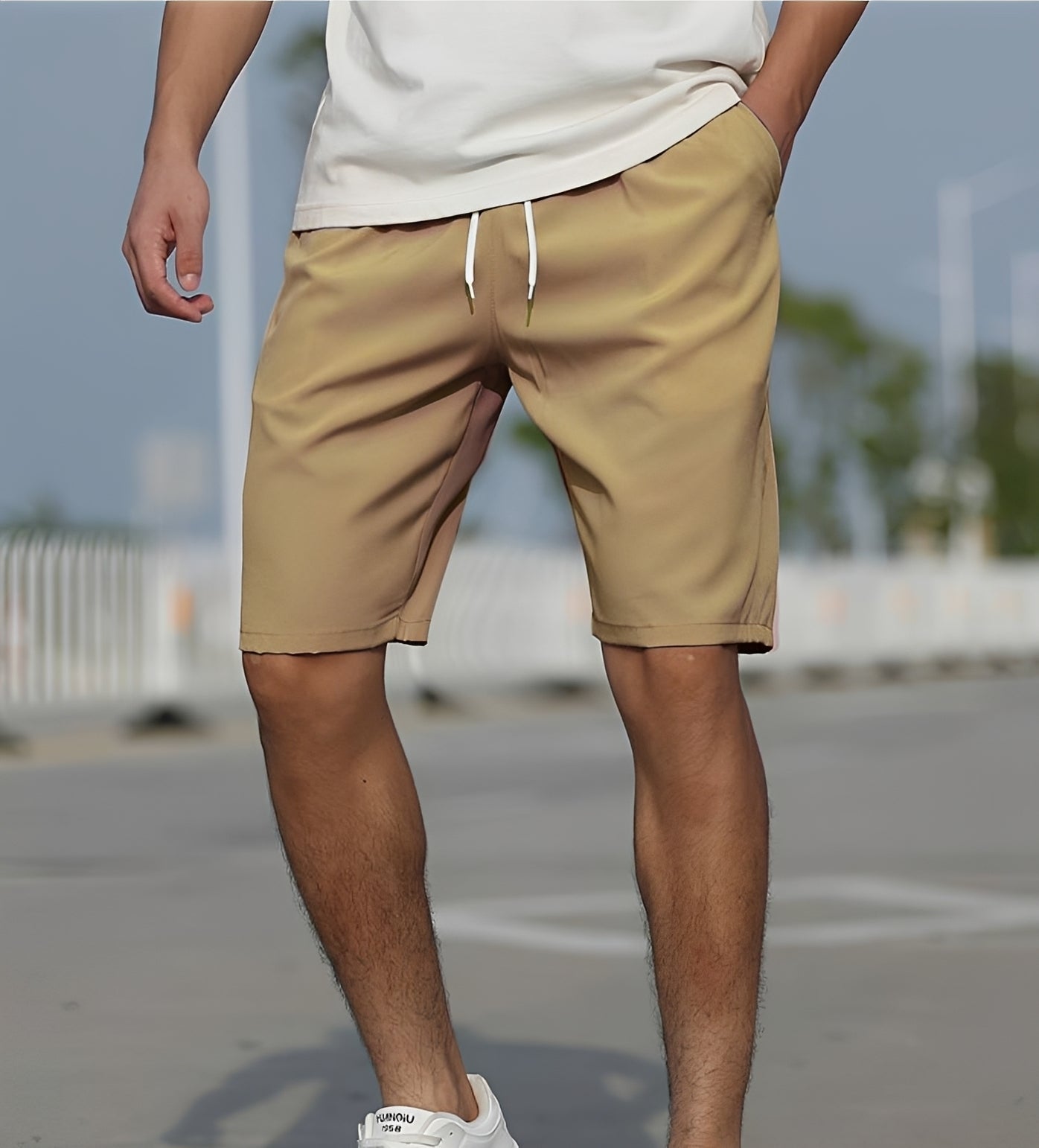 Tristan - Bequeme Shorts mit Zugband für Herren