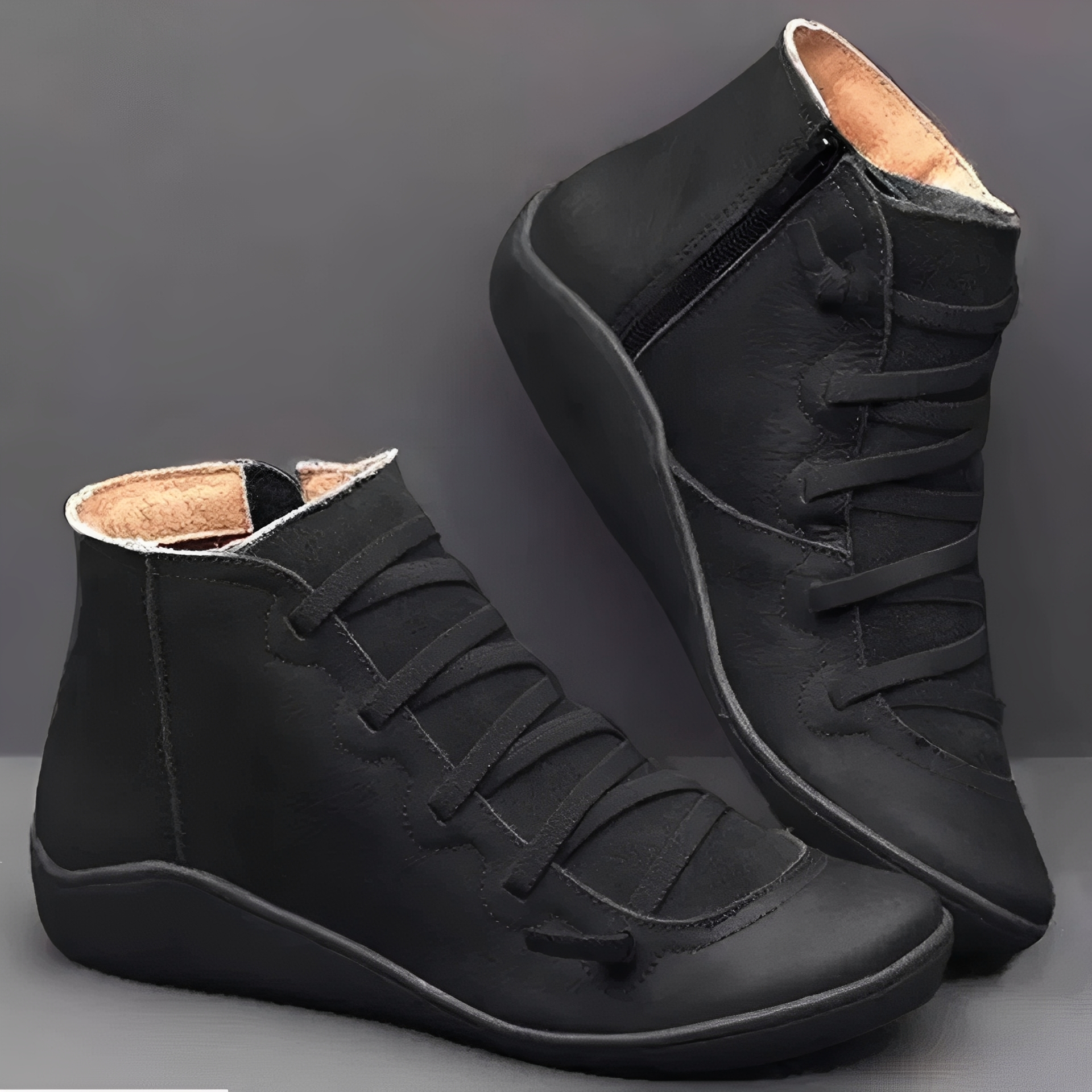 Verra – Bequeme Damen-Schnürstiefel