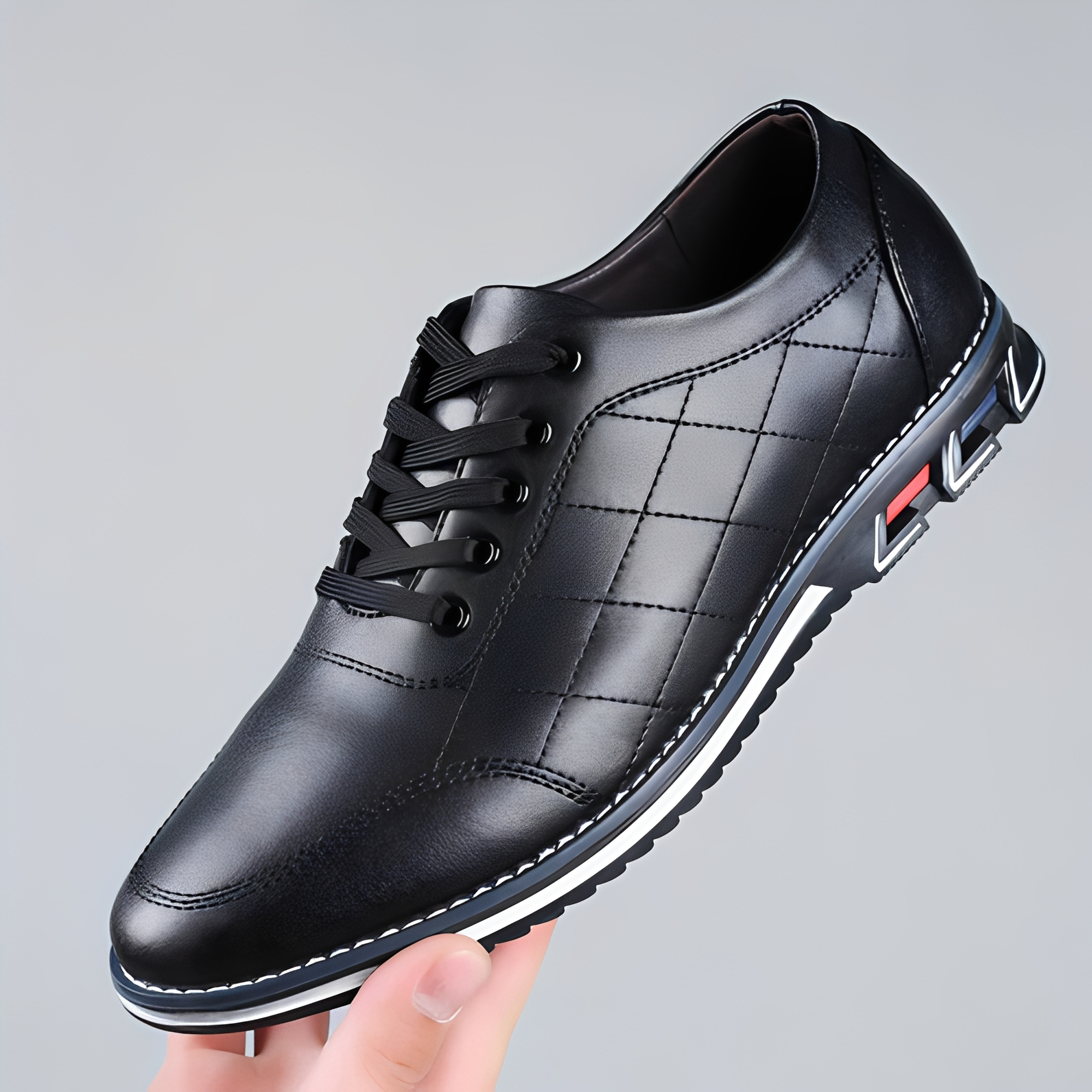Edvin - Trendige Herren-Schnürhalbschuhe