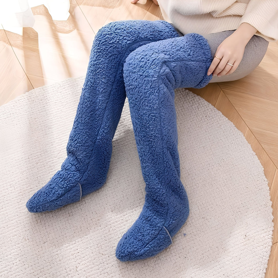 Camellia - Warme Winter-Kniestrümpfe für Damen