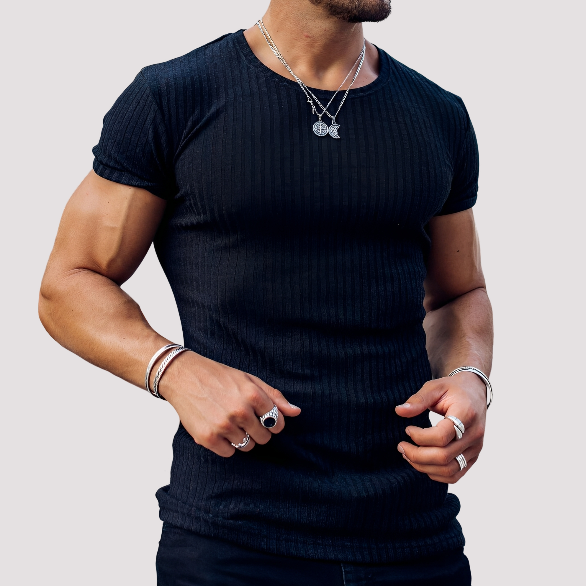 Jack - Dehnbare Slim-Fit-T-Shirts
