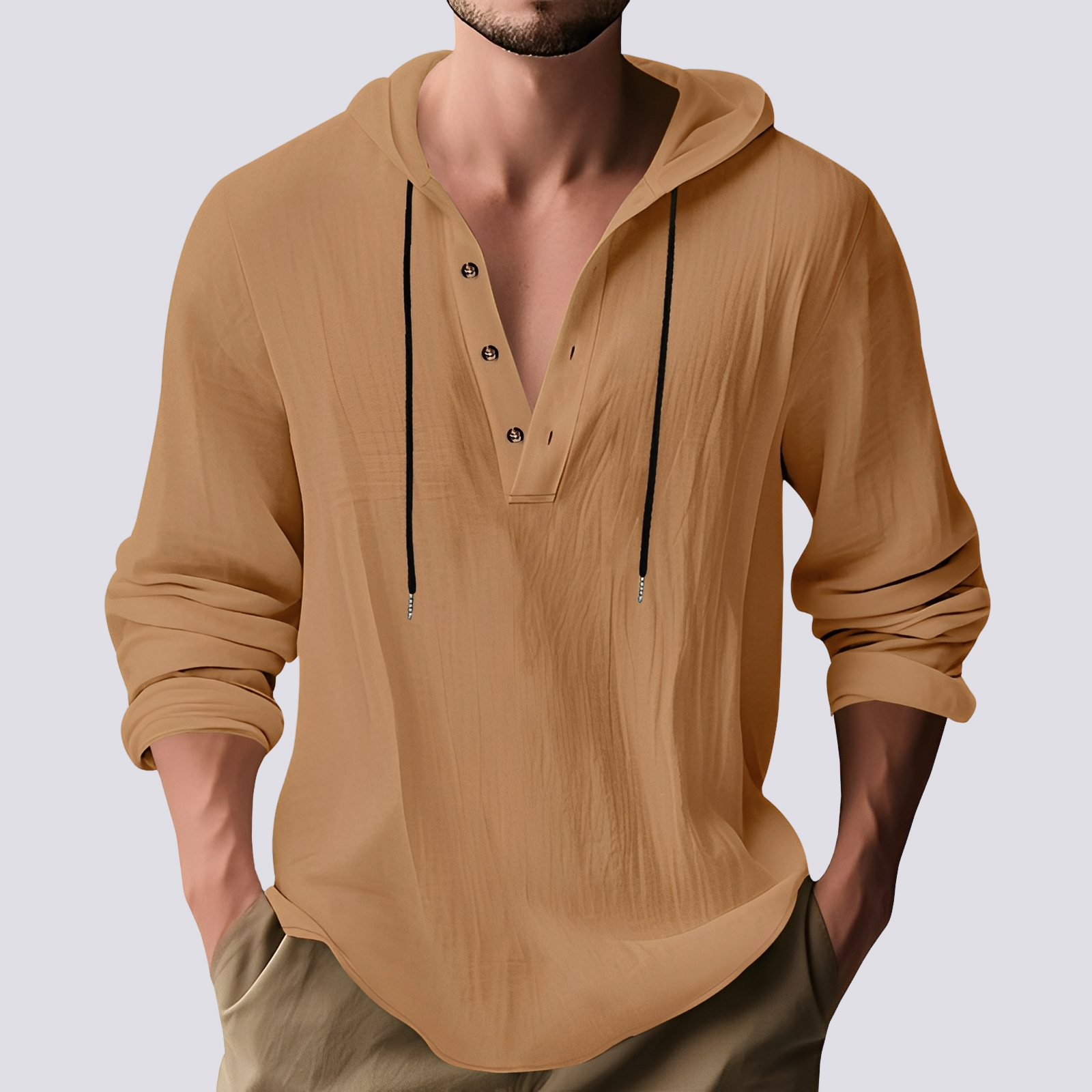 Thomas - Elegantes Kapuzenshirt für Herren