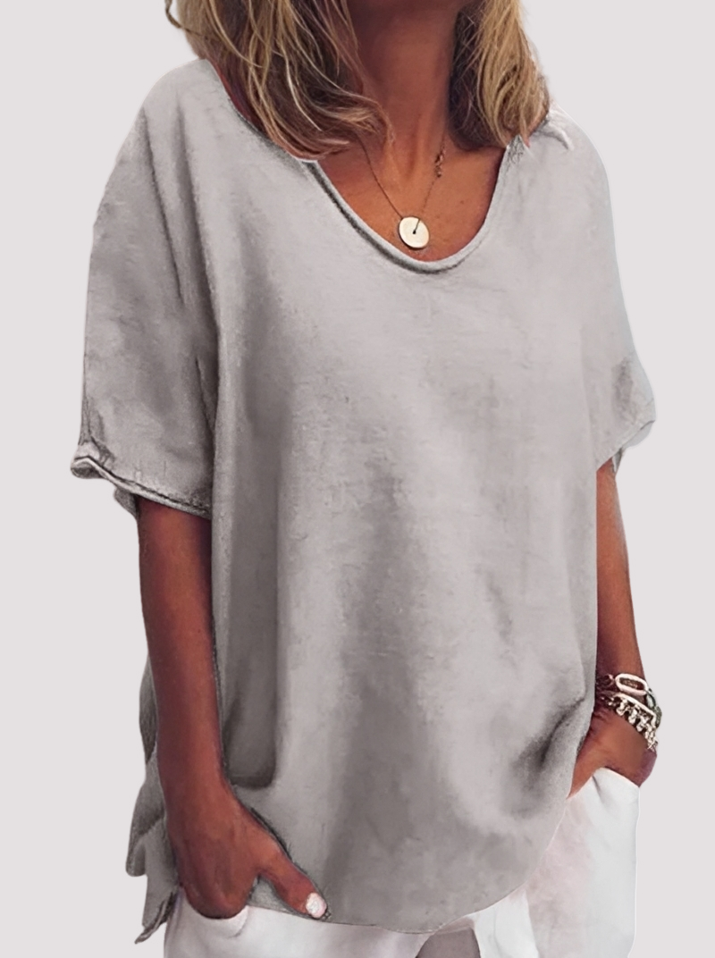 Joanne - Legere, weit geschnittene Damenbluse