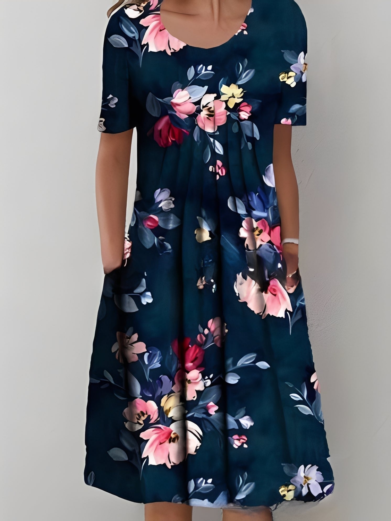 Jodie - Schickes bedrucktes Damenkleid