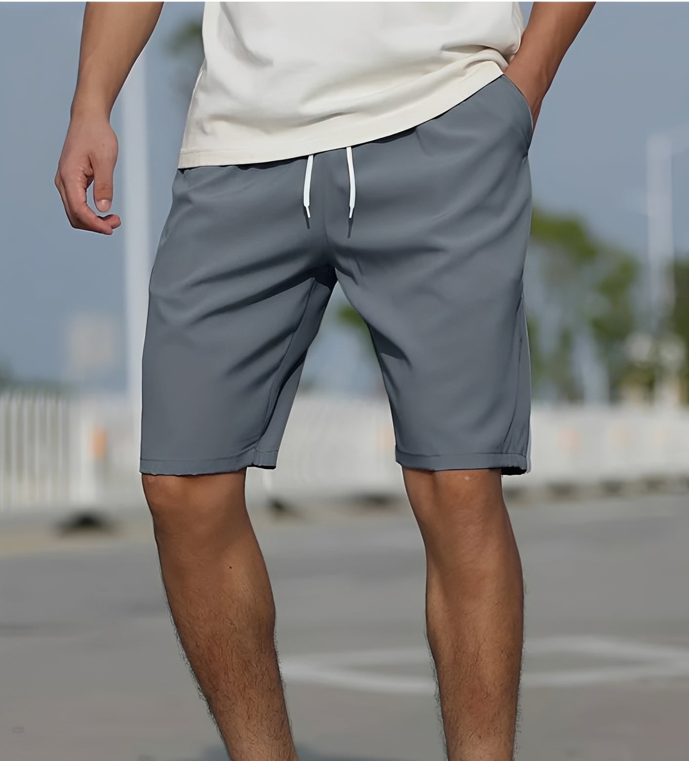 Tristan - Bequeme Shorts mit Zugband für Herren