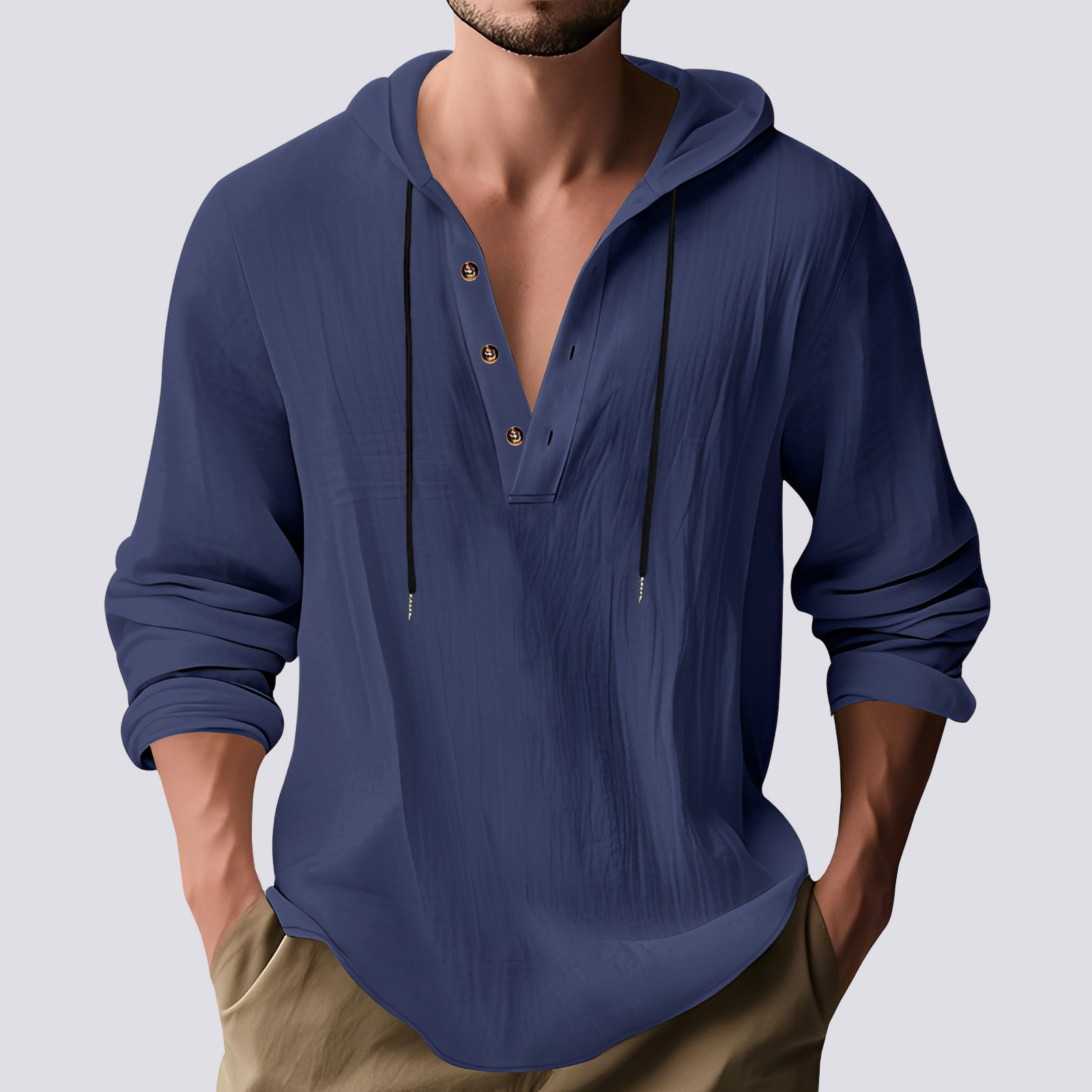 Thomas - Elegantes Kapuzenshirt für Herren