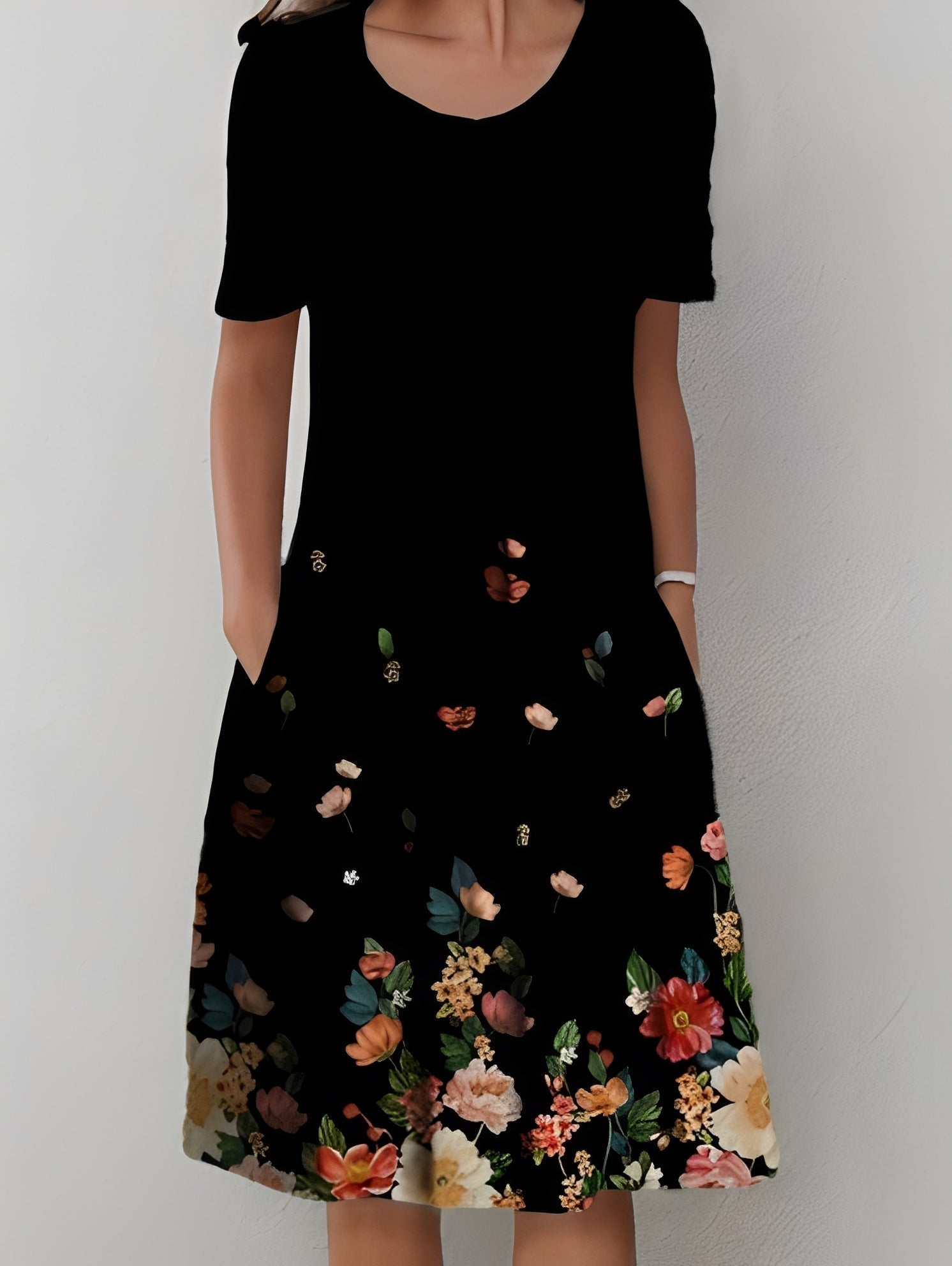 Jodie - Schickes bedrucktes Damenkleid