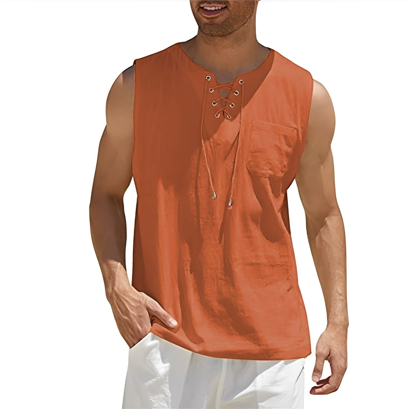 Alexia - Komfortables, ärmelloses Tanktop für Herren