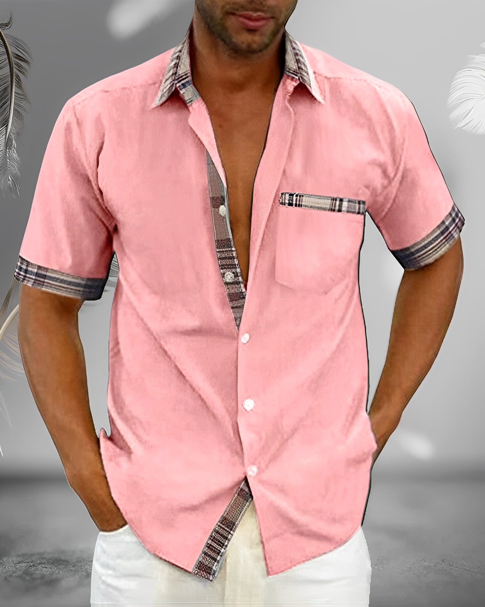 Theo – Herren-Kurzarm-Shirt