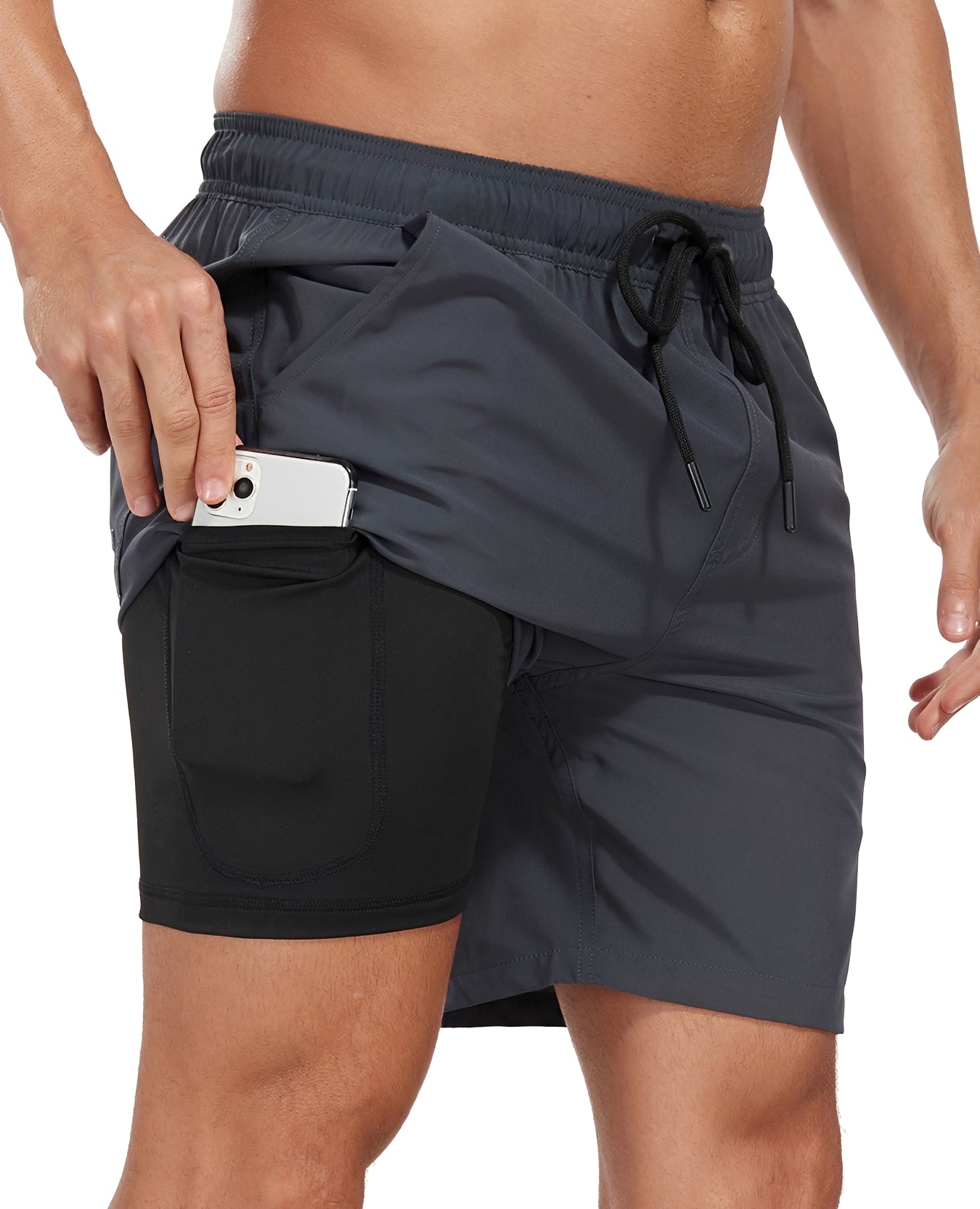 Adam – Herren Badeshorts – Schnell trocknende Strandmode