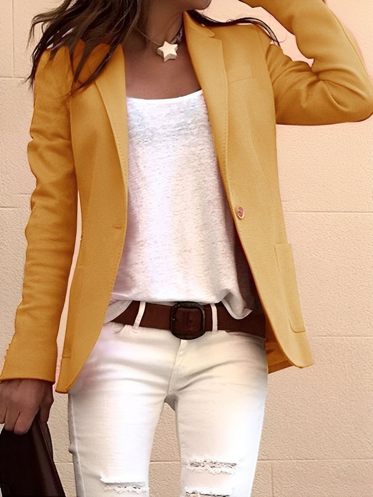 Leonie - Lässiger, eleganter Slim-Fit-Blazer für Damen