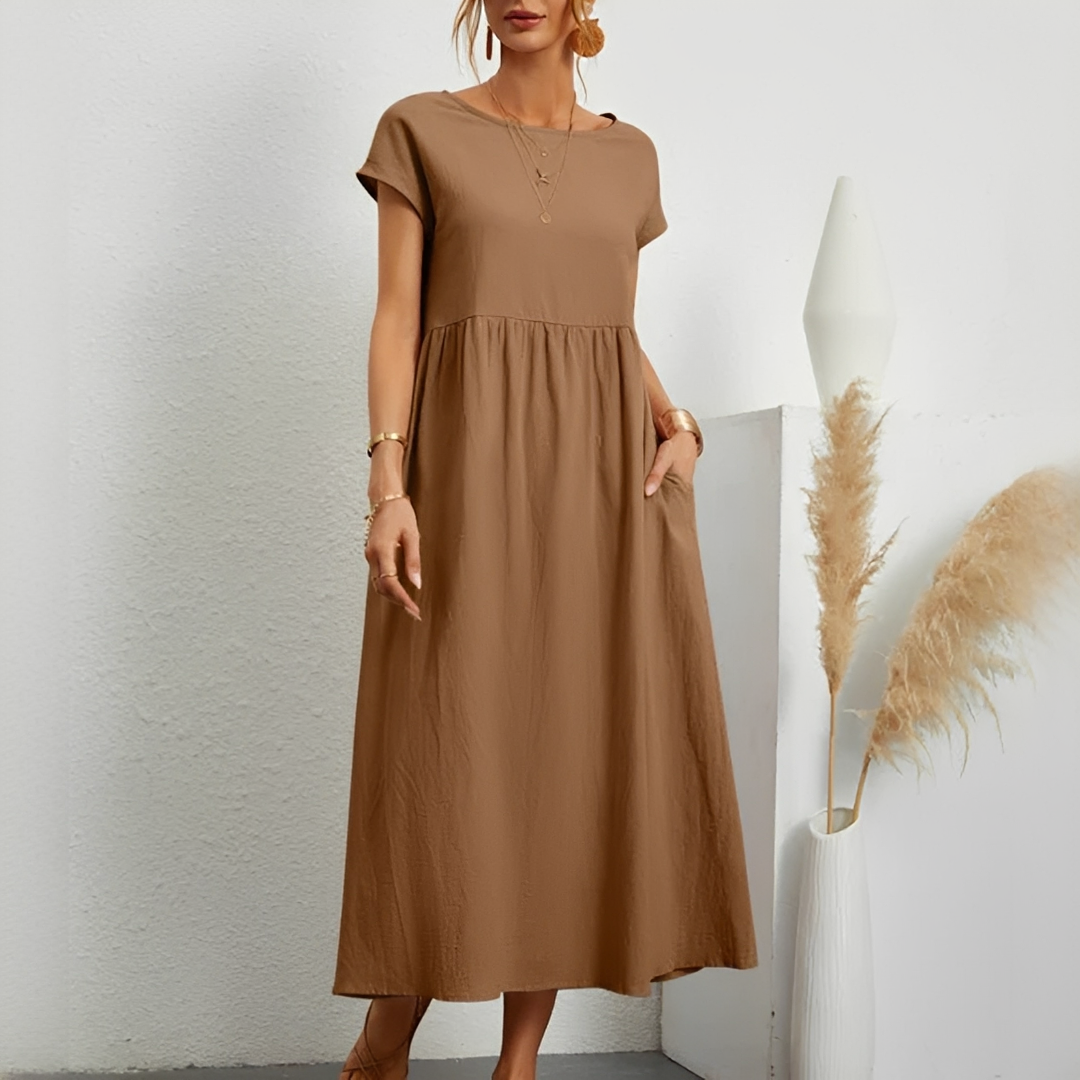 Ginovie - Elegantes Sommerkleid für Frauen