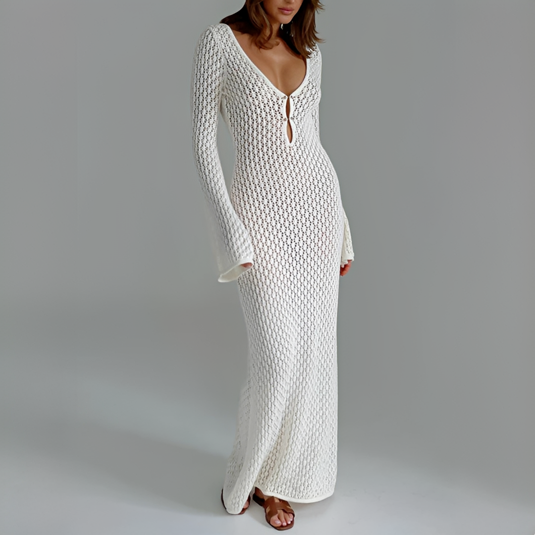Jenny - Bequemes langes Kleid