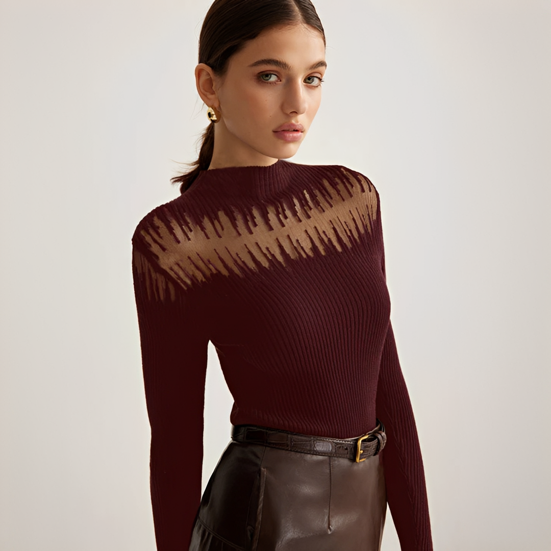 Tania - Elegantes Langarmshirt