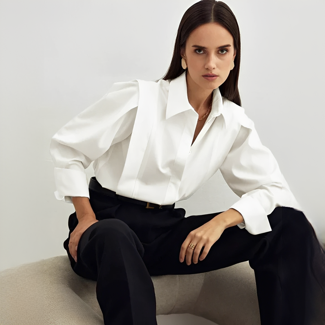 Cecile - Elegantes oversize Hemd