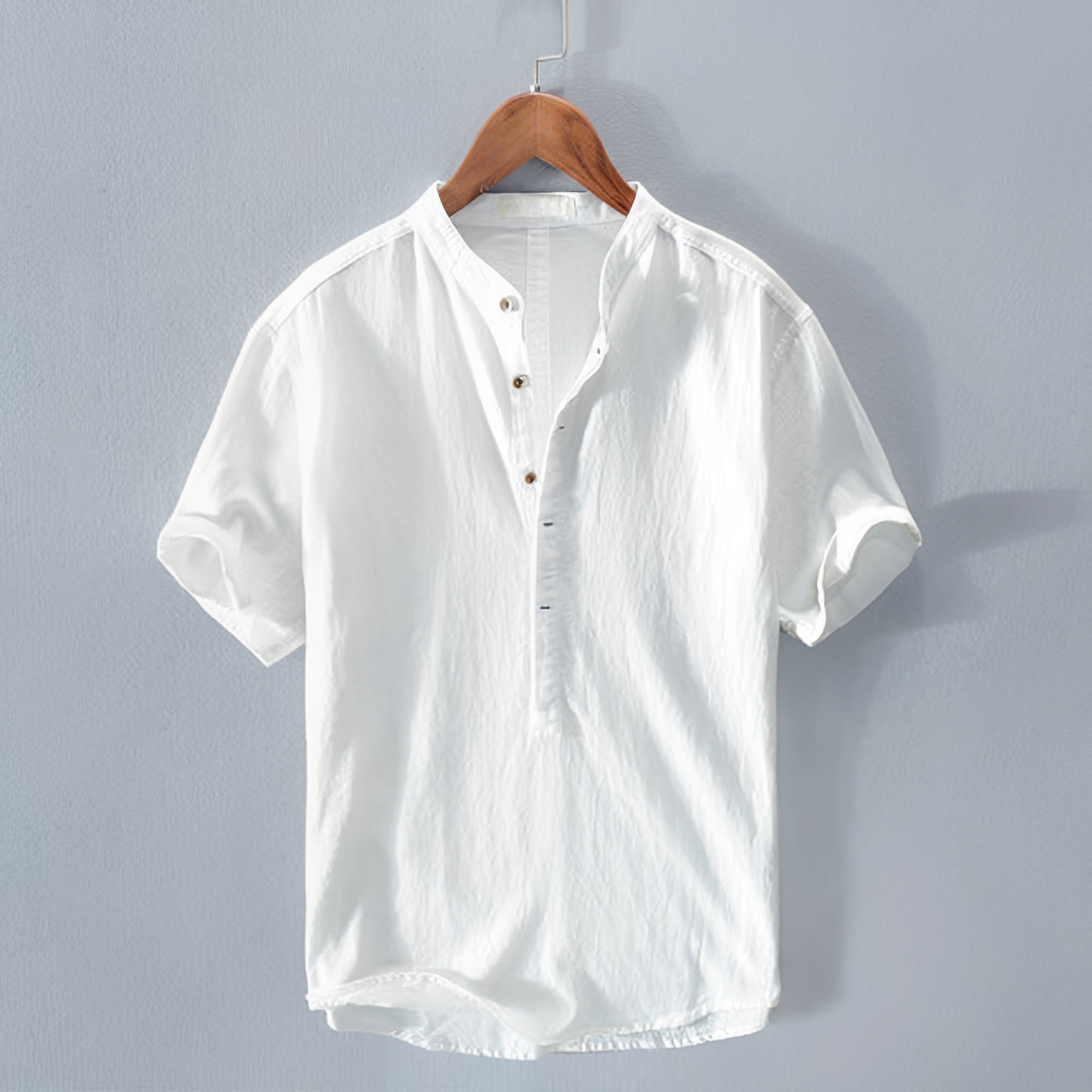 Thiago - Poloshirt mit Stehkragen