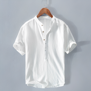 Thiago - Poloshirt mit Stehkragen