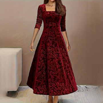 Bethany - Elegantes Kleid aus einem fließenden Material