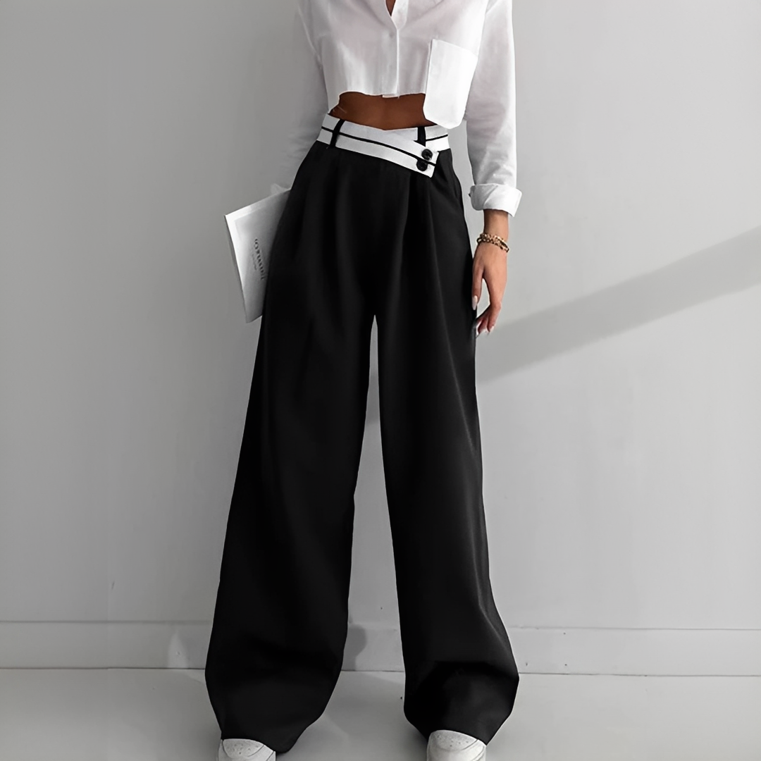 Aurilla - Schicke Hose mit weitem Bein