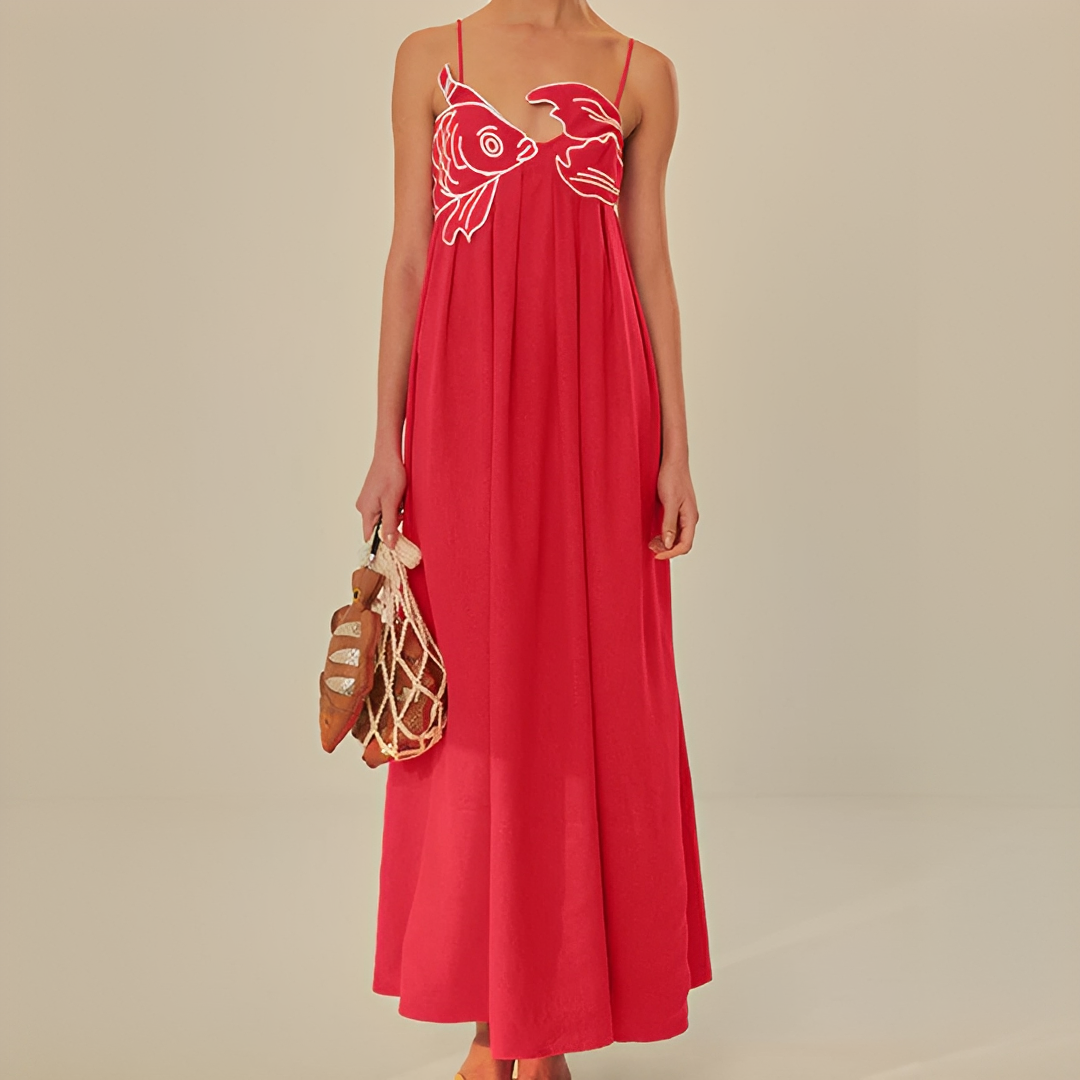 Euna - Elegantes Cami-Kleid