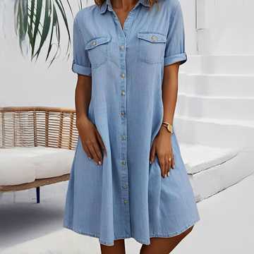 Naomi - Entspanntes Hemdkleid