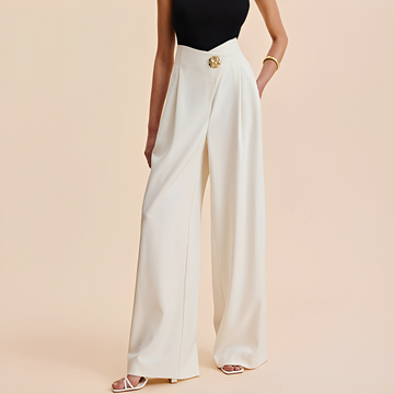 Joyce - Weite Hose mit hohem Taillenbund