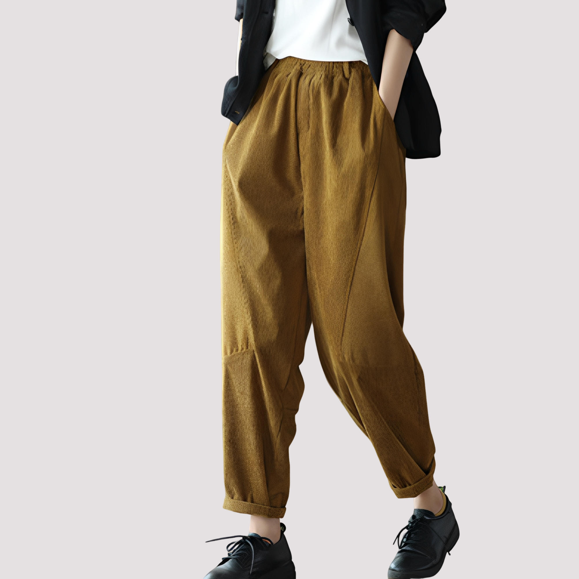 Stella - Bequeme Harems-Hose mit elastischem Bund für Damen