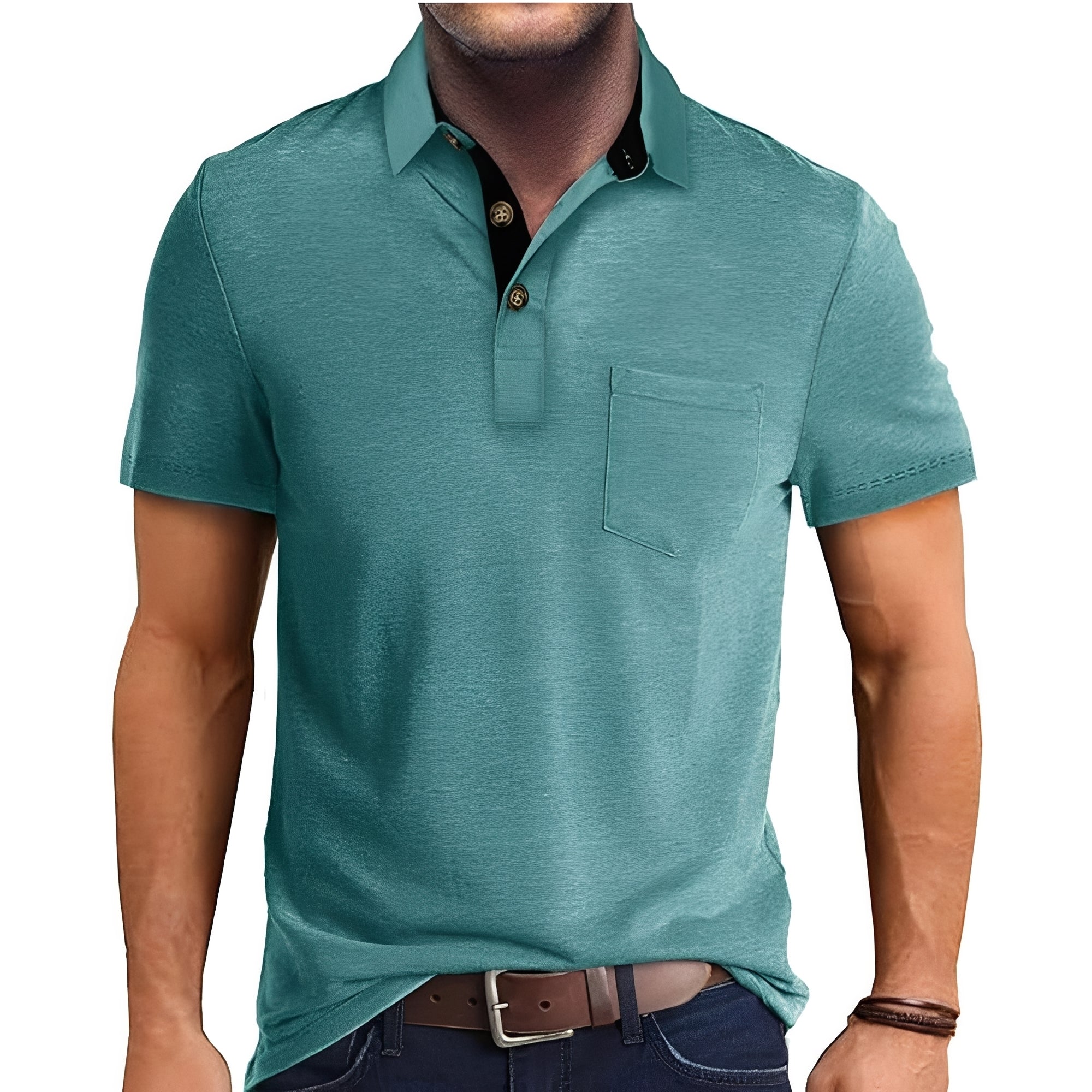 Hobbs - Freizeit-Poloshirt mit kurzen Ärmeln