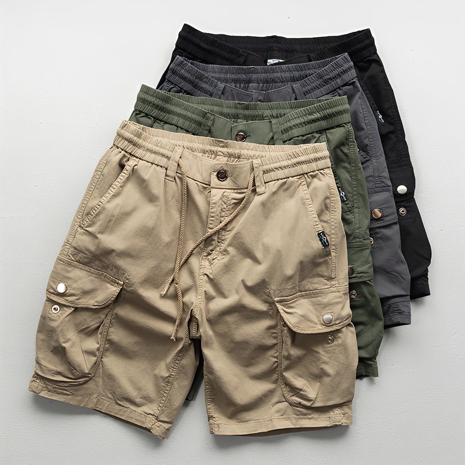 Liam - Komfortable Cargo-Bermudas