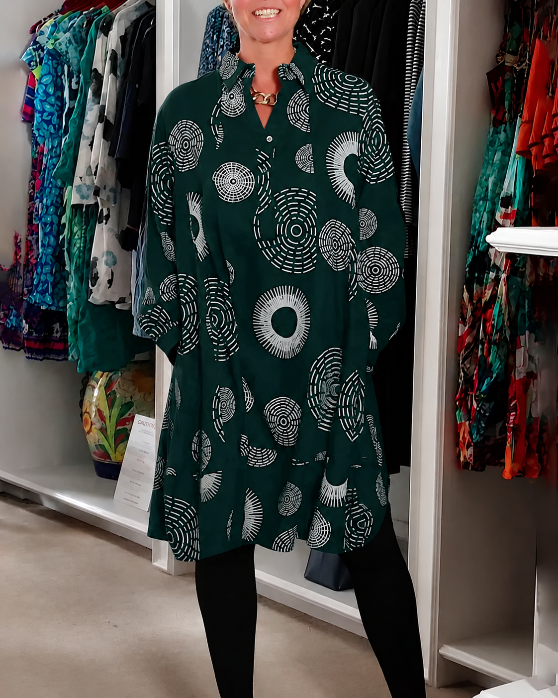Sharonda - Elegantes Kleid mit entspanntem Schnitt